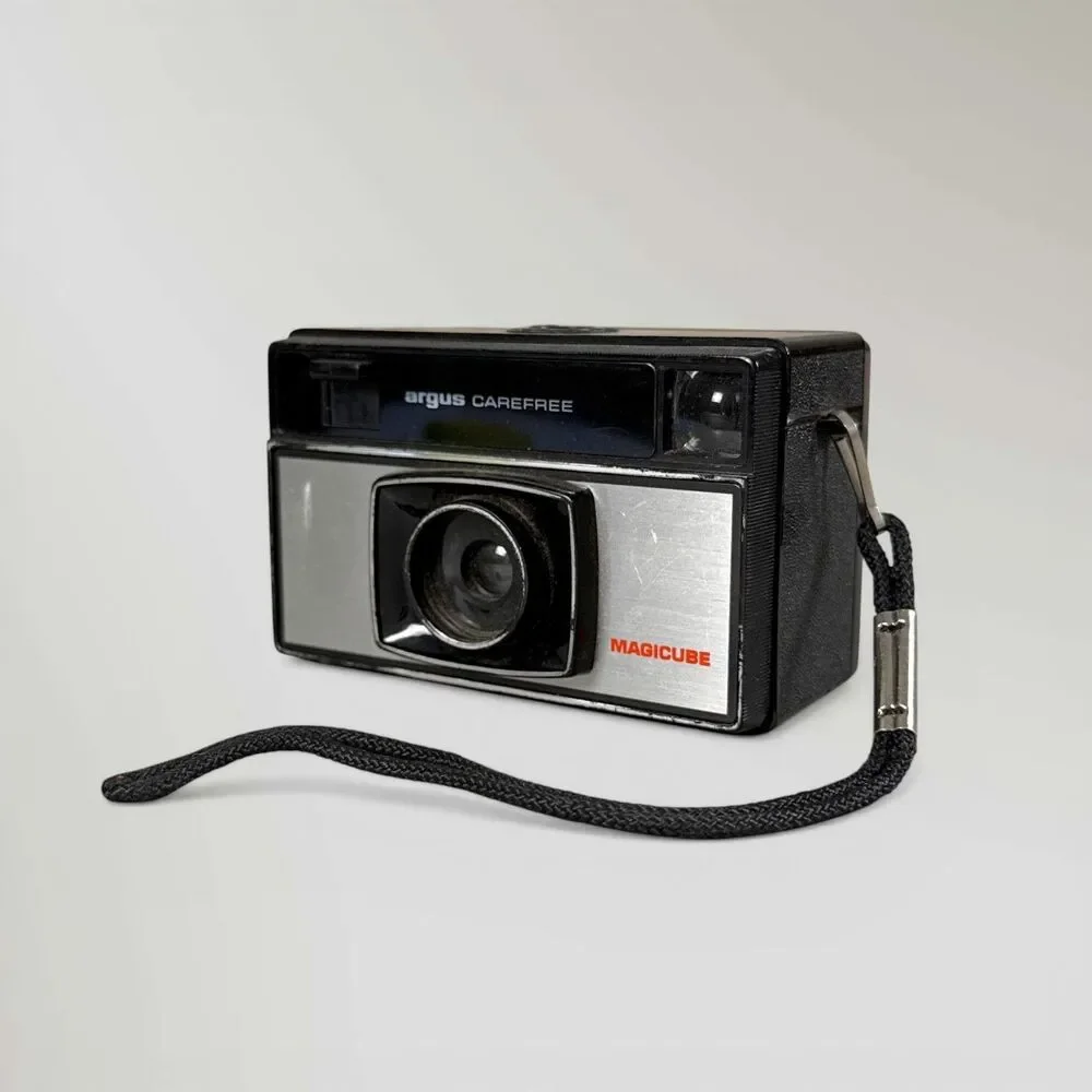 Vintage Argus CareFree Magicube Camera 126 Cartidge Film Made In USA 1970s